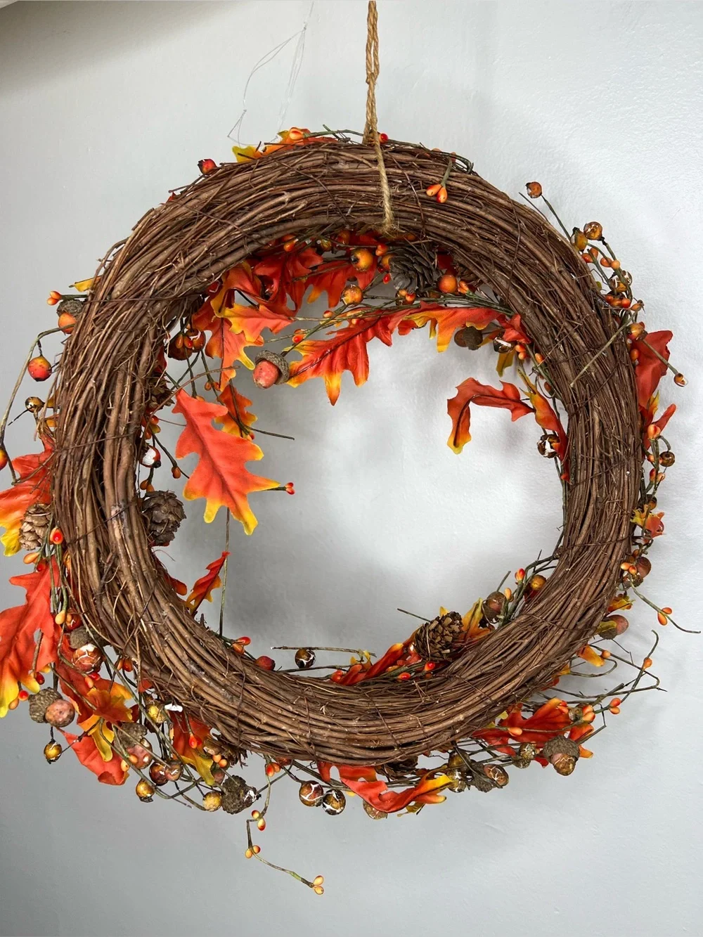 Fall Leaf Wreath